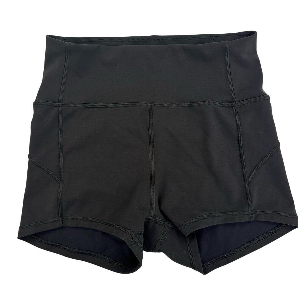 Lululemon Align High-Rise Dark Olive Green Shorts size 4
